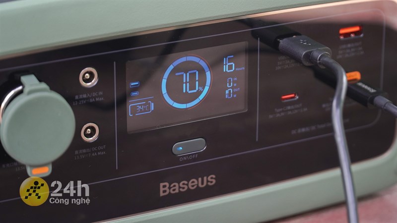 Baseus ioTa BPE45A sở hữu viên pin lên đên 90.000 mAh giúp bạn yên tâm sử dụng trong thời gian dài