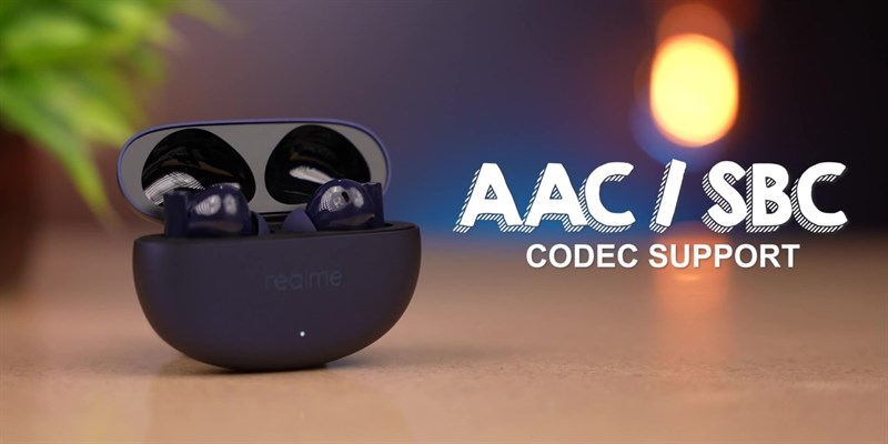 Thiết bị cũng hỗ trợ các mã âm thanh cơ bản như SBC, AAC và Dolby Atmos
