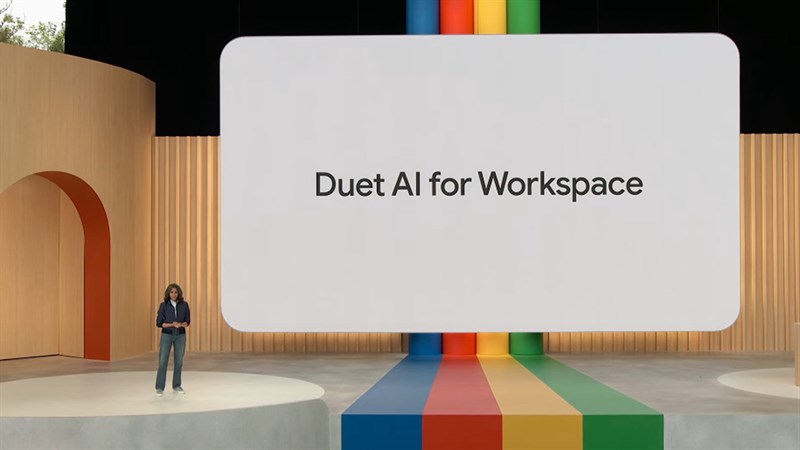 Duet AI được ra mắt tại sự kiện I/O của Google hồi đầu năm nay 