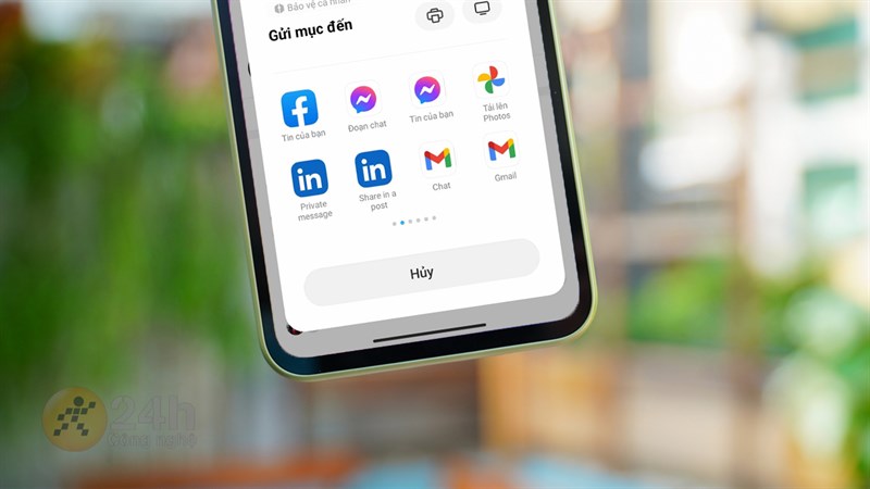 Cách gửi ảnh từ Zalo sang Gmail