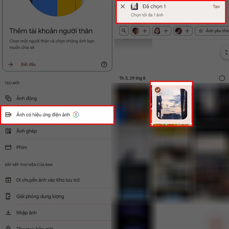 Cách tạo hiệu ứng ảnh 3D với Google Photos Cách tạo hiệu ứng ảnh 3D với Google Photos