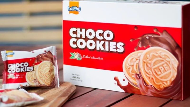 Bánh kẹp socola choco cookies