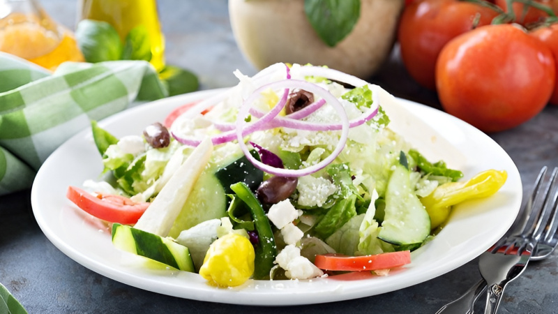 Ăn nhiều salad