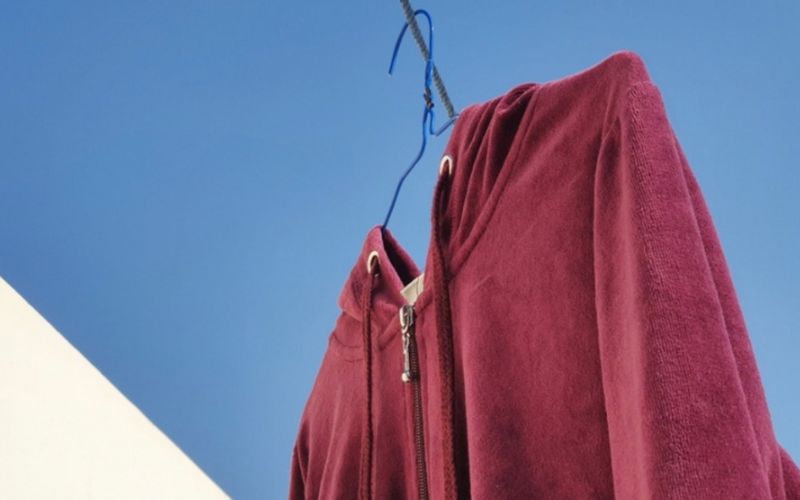 How to dry hoodie cotton sweatshirt