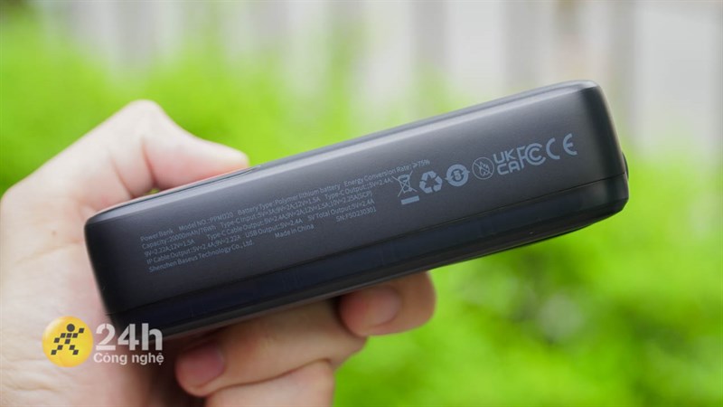 Baseus Comet PPMD20 được trang bị cell pin có dung lượng đến 20.000 mAh Baseus Comet PPMD20 được trang bị cell pin có dung lượng đến 20.000 mAh