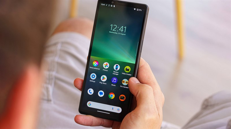 Xperia 5 V được trang bị màn hình OLED rộng 6.1 inch, độ phân giải Full HD+