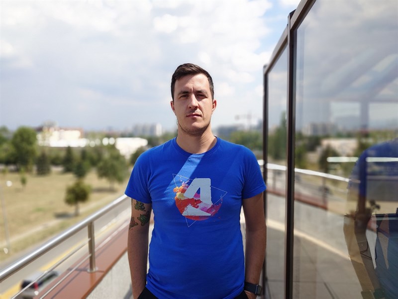 Ảnh chụp chân dung từ camera chính của Xperia 5 V