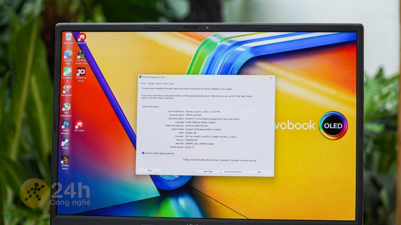 ASUS Vivobook 14X OLED KM006W được trang bị cấu hình mạnh mẽ.