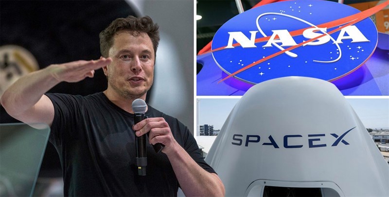 Hình ảnh tỷ phú Elon Musk và SpaceX Hình ảnh tỷ phú Elon Musk và SpaceX