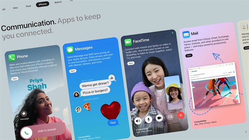 Apple thêm trang web mới để quảng cáo các ứng dụng do chính hãng phát triển