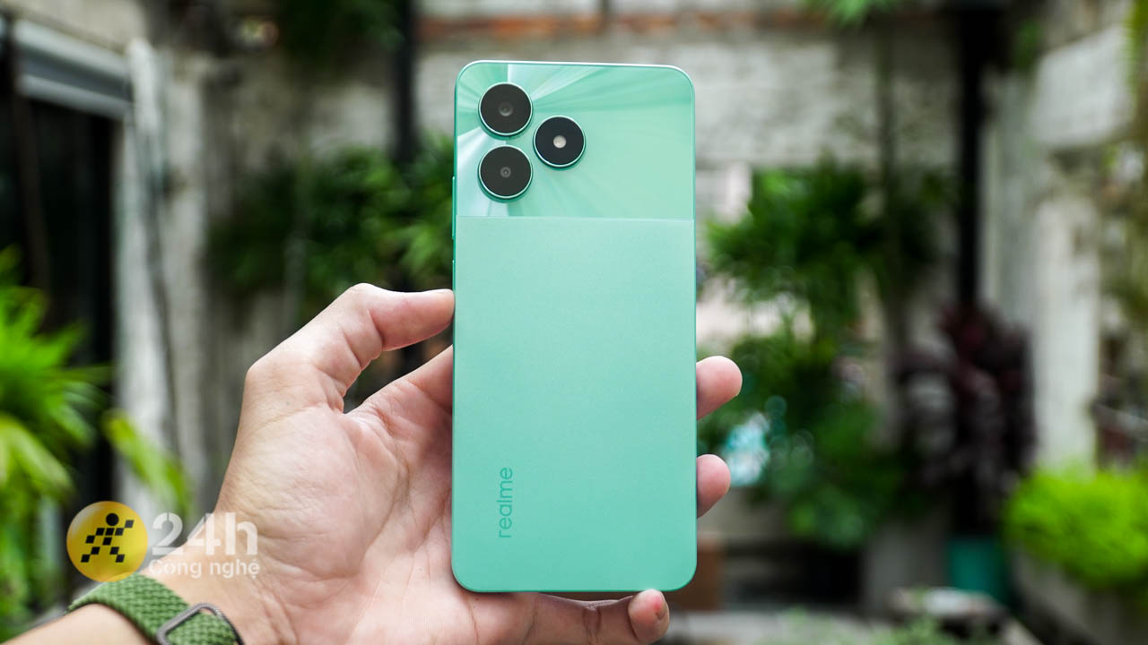 realme Note 50 sẽ được hoàn thiện từ chất liệu nhựa với lưng nhám realme Note 50 sẽ được hoàn thiện từ chất liệu nhựa với lưng nhám