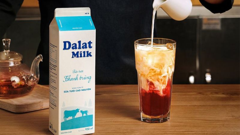 Vì sao Dalatmilk được các thương hiệu đồ uống lớn lựa chọn?