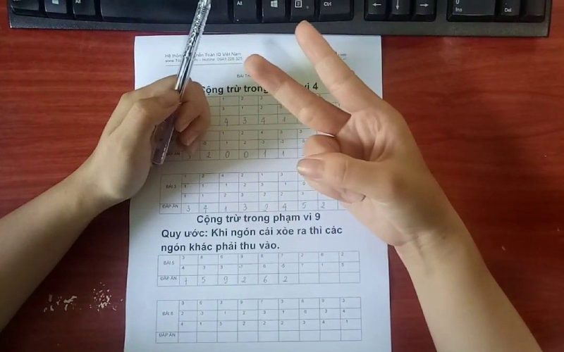 Học toán theo phương pháp Finger Math ở đâu?