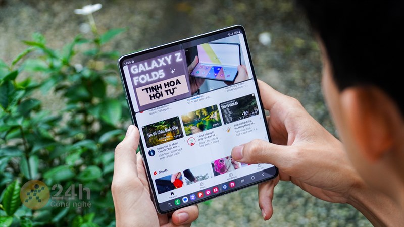 Galaxy Z Fold5 có thể xem là chiếc điện thoại gập rất đáng mua của Samsung hiện nay