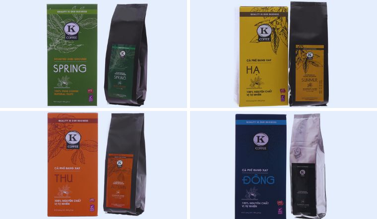 Giới thiệu BST K Xuân - Hạ - Thu – Đông từ K Coffee