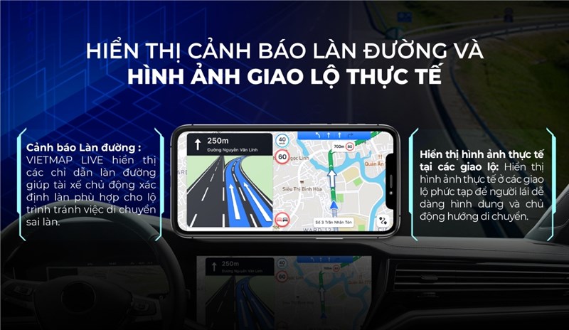 Các tính năng tiện ích khác của VIETMAP LIVE