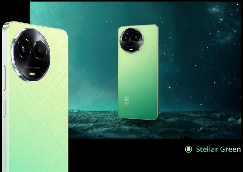 realme Narzo 60x còn có thêm nhiều lựa chọn màu sắc khác so với realme 11x 5G realme Narzo 60x 5G còn có thêm nhiều lựa chọn màu sắc khác so với realme 11x 5G