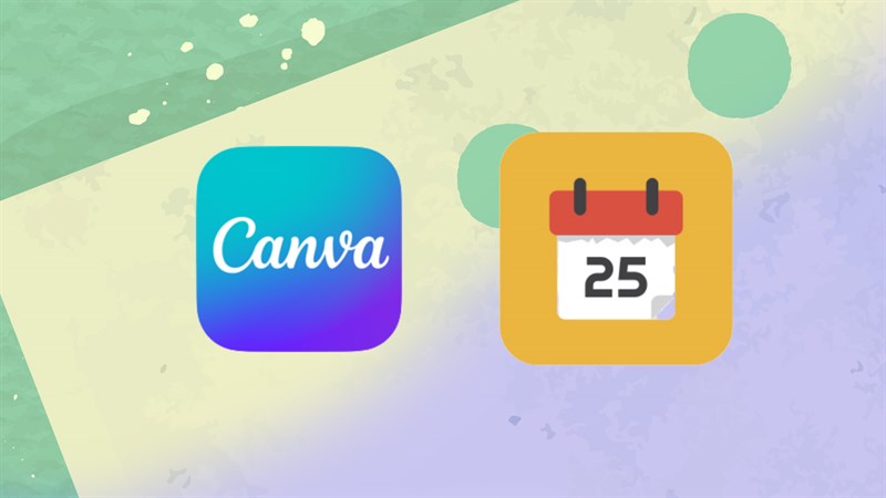 Cách thiết kế lịch trên Canva