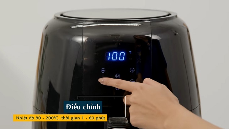 Dễ dàng điều chỉnh nhiệt độ