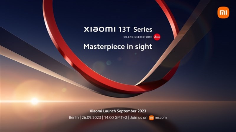 Xiaomi 13T Series được xác nhận ngày ra mắt chính thức