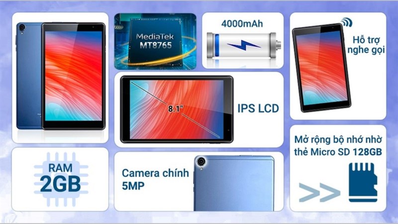 Có nên mua Mobell Tab 8.1 không? Tablet dưới 2 triệu đồng
