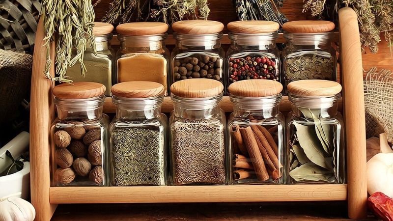 Spice jars