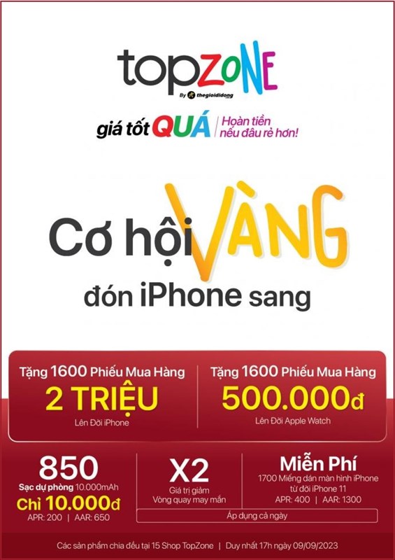 Sự kiện đem lại nhiều ưu đãi cho quý khách cùng cơ hội tiếp cận sản phẩm của Apple