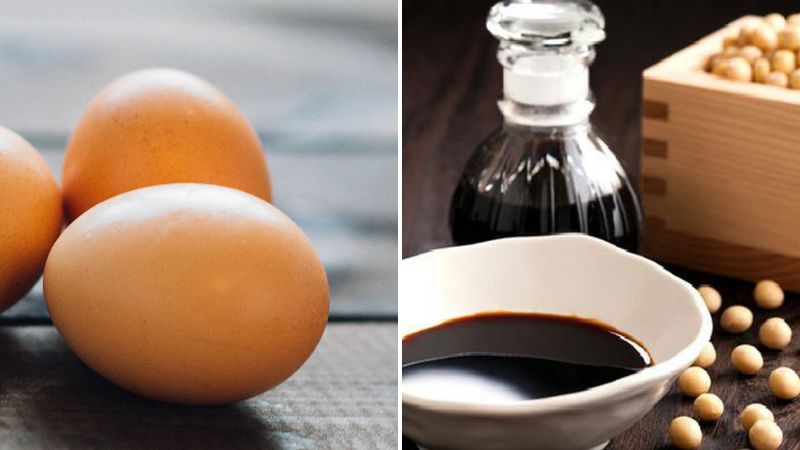 Nguyên liệu làm trứng onsen kiểu Nhật