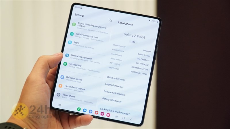 Galaxy Z Fold4 có hiệu năng mạnh mẽ Galaxy Z Fold4 có hiệu năng mạnh mẽ