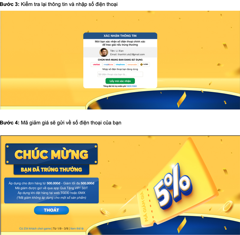 Cùng mở hộp quà - nhận mã giảm giá: Ưu đãi đến 500K Cùng mở hộp quà - nhận mã giảm giá: Ưu đãi đến 500K