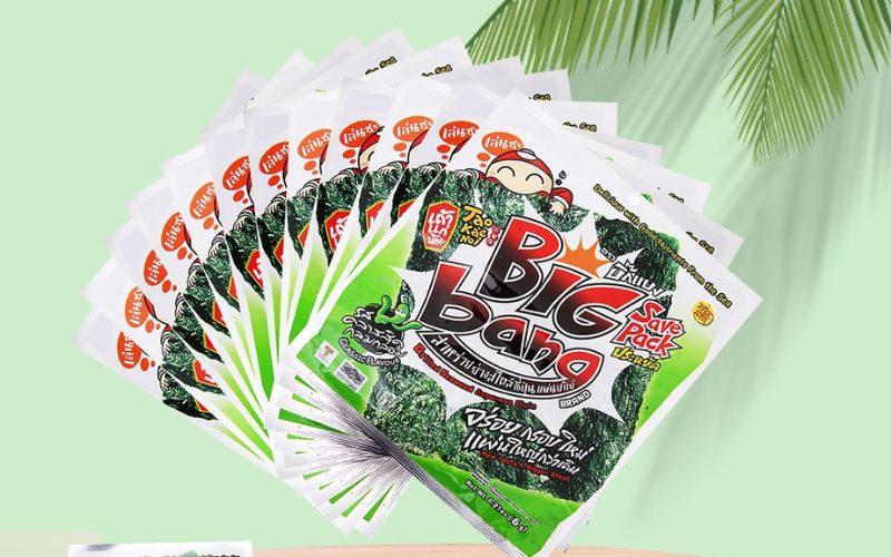 Snack rong biển Big Bang vị truyền thống