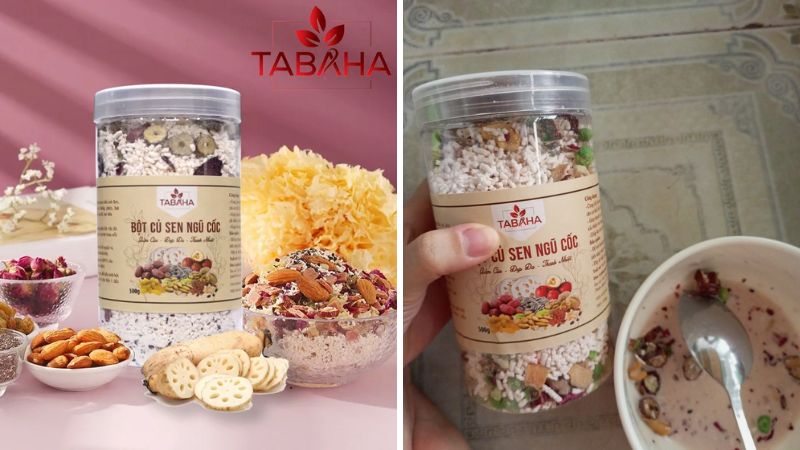 Ưu điểm và nhược điểm của bột củ sen ngũ cốc Tabaha