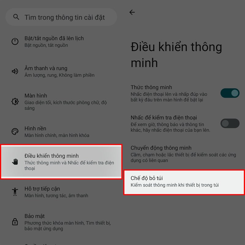 Hướng dẫn cách bật chế độ bỏ túi trên realme C51