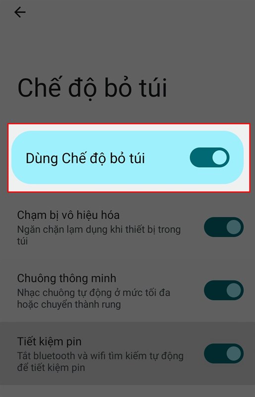 Hướng dẫn cách bật chế độ bỏ túi trên realme C51