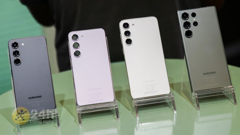 Toàn bộ dòng Galaxy S23 5G đều có trong TOP 10 smartphone có điểm AnTuTu cao nhất tháng 8/2023