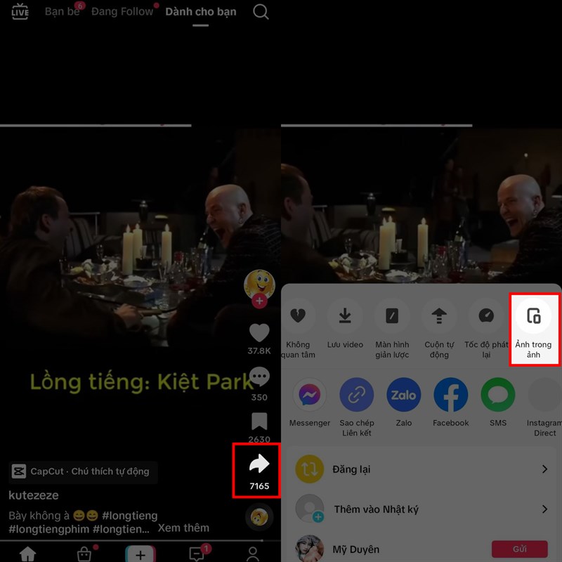 Hướng dẫn cách bật Picture in Picture TikTok
