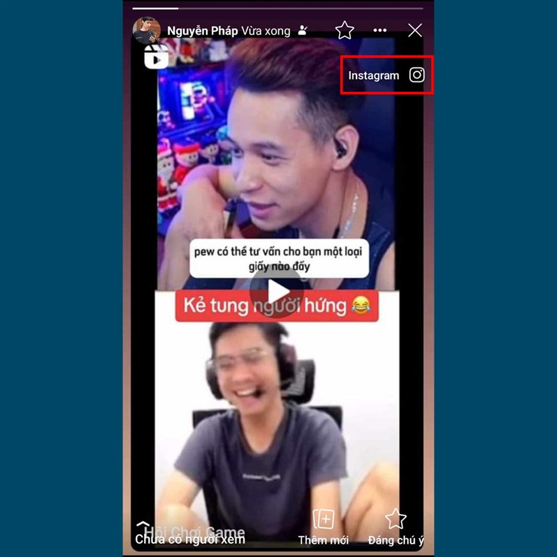 Cách chia sẻ Reels lên story Instagram