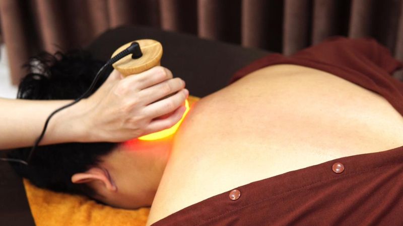 Hot stone massage
