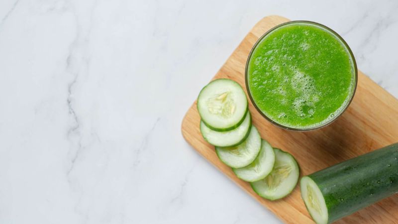Cucumber mask