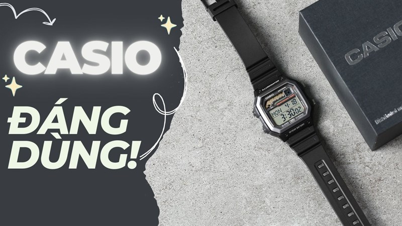 Đồng hồ Casio: Cận cảnh đồng hồ đẳng cấp quý ông từ thương hiệu Nhật