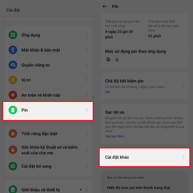 Cách bật chế độ hiệu suất cao trên OPPO A38 Cách bật chế độ hiệu suất cao trên OPPO A38
