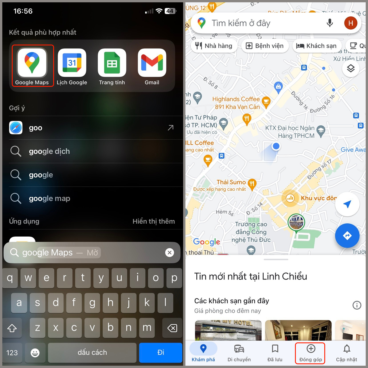 Cách tạo địa điểm trên Google Maps