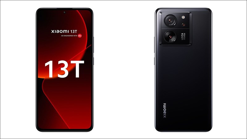 Tùy chọn màu đen trên Xiaomi 13T Tùy chọn màu đen trên Xiaomi 13T bị rò rỉ