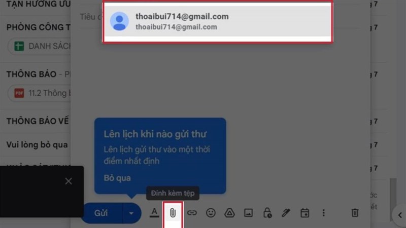 Cách gửi Word qua Gmail Cách gửi Word qua Gmail