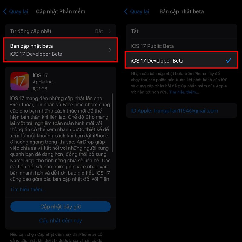 Cách cập nhật iOS 17 RC với đầy đủ tính năng có trong bản chính thức