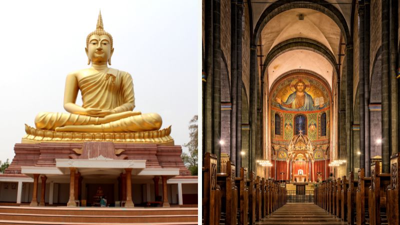 Phong tục làm con của Phật hay Thánh