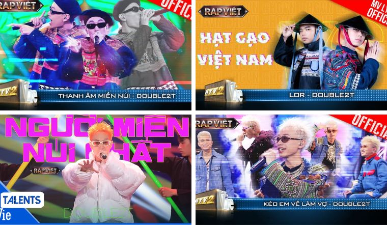 Hành trình chinh phục danh hiệu quán quân Rap Việt mùa 3 của Double 2T
