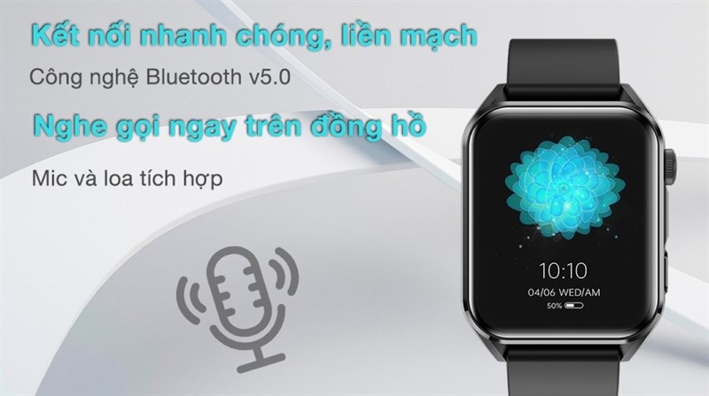 Đàm thoại ngay trên đồng hồ nhờ loa và mic tích hợp