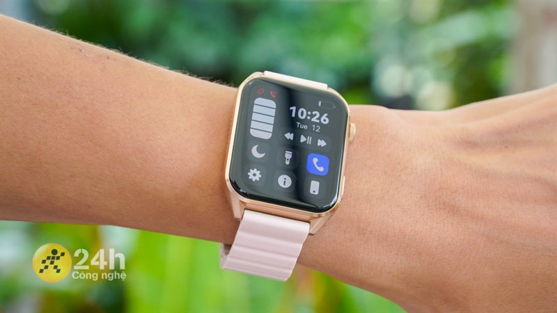 Màu Trắng hồng trên BeFit WatchS