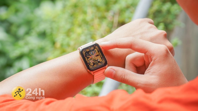 Màn hình BeFit WatchS sở hữu chất lượng hiển thị tốt Màn hình BeFit WatchS sở hữu chất lượng hiển thị tốt